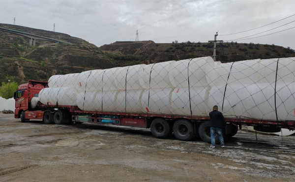 文殊镇PE吨桶交付中